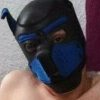 blueandredmask Nagie